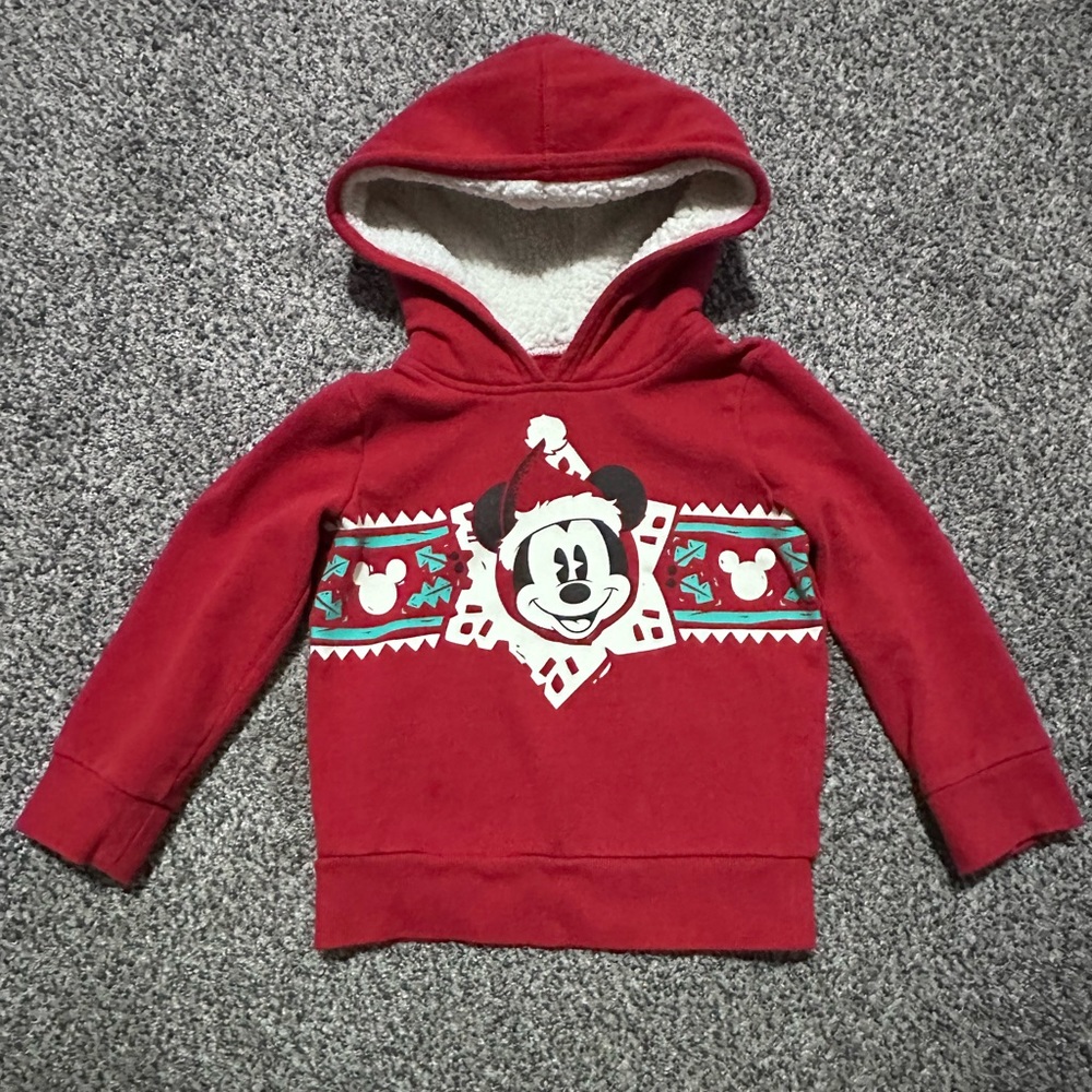Disney Jumping Beans Mickey Mouse hoodie. Size 4T